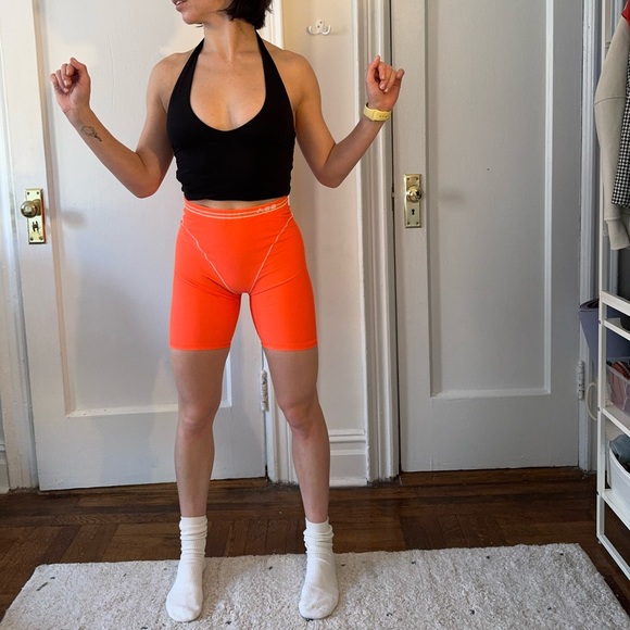 Adam Selman neon biker shorts, M, worn once - Picture 3 of 3